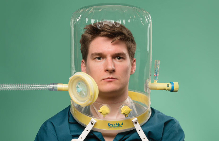 CaStar CPAP hood, extra extra large, > 50cm neck circumference