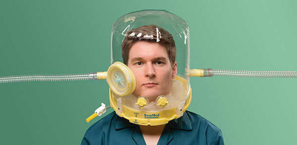 CaStar R Next NIV hood, extra extra large, 48 - 55 cm neck circumference