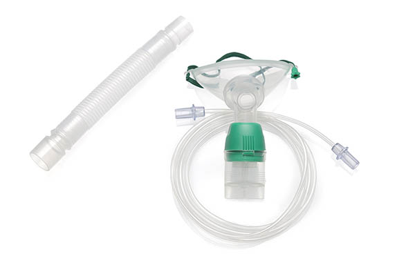 Cirrus™2 nebuliser, adult, Intersurgical EcoLite™ tracheostomy mask kit with Flextube™ and tube, 1.8m