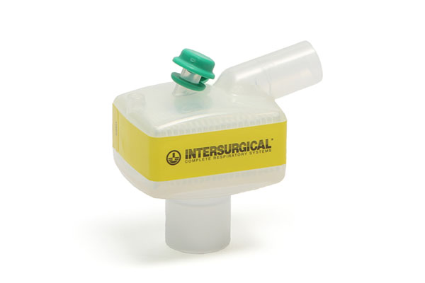 Hydro-Guard™ Pro angled breathing filter with luer port