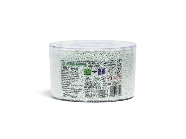 The Drum™, LoFloSorb™ CO₂ absorbent cartridge, green to violet colour change, 1kg