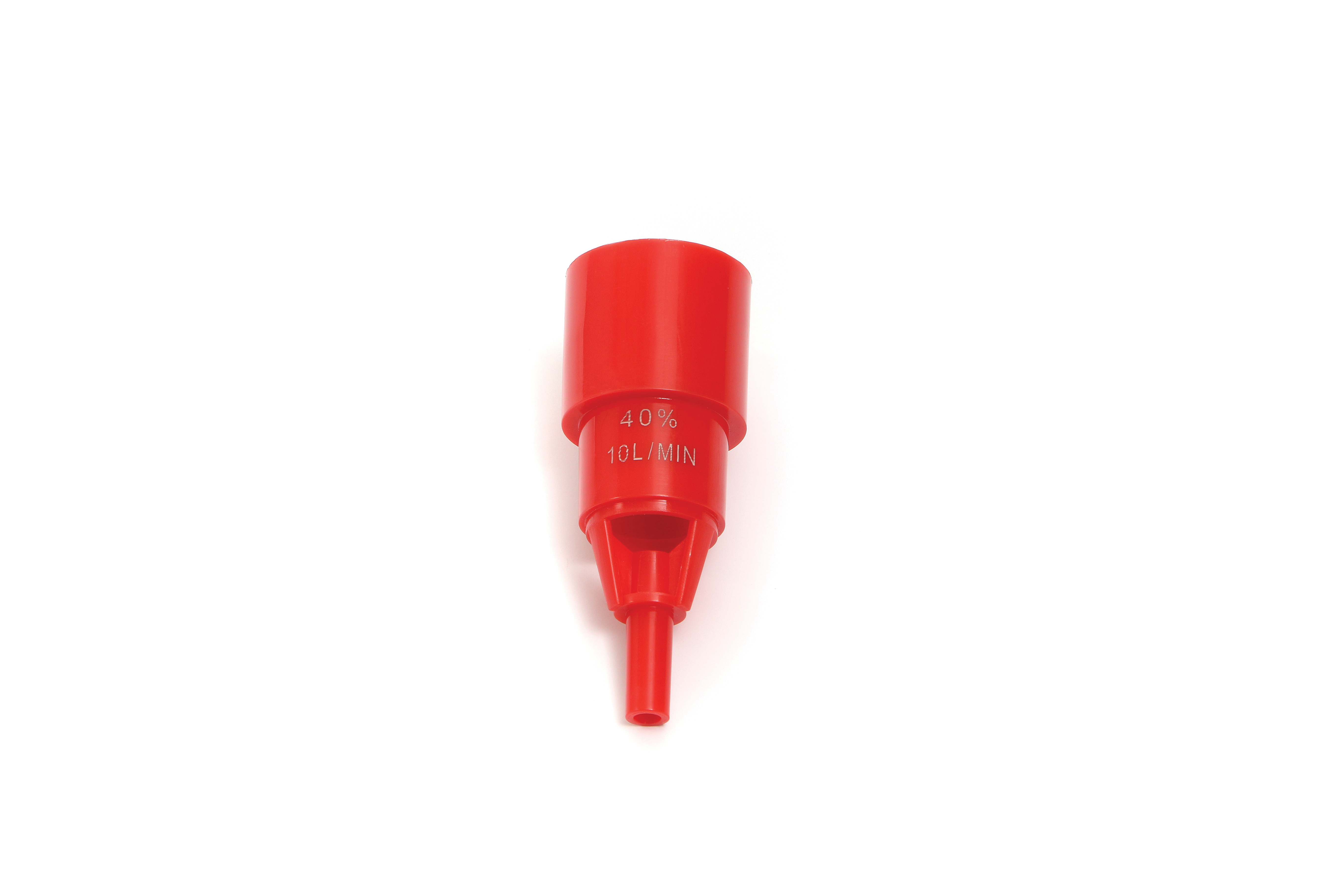 Venturi valve 40% oxygen, red (Formerly code 0040000)