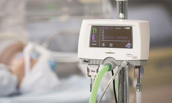 Setting up the nFlow™ nCPAP system on InterFlow™ Respiratory Gas Blender 