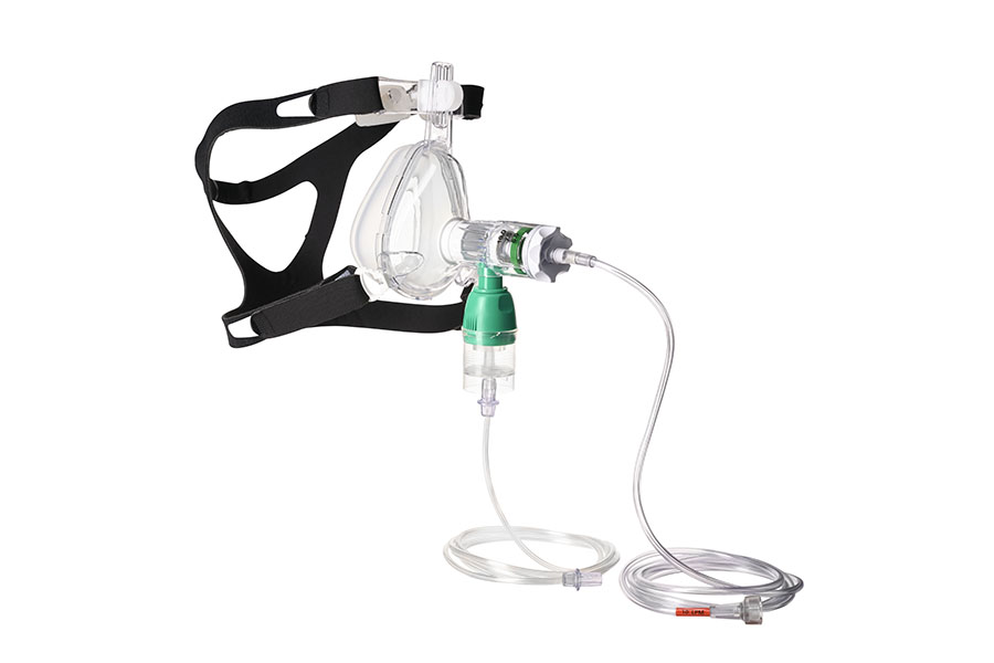 GO-PAP™ System with oxygen tubing, nebuliser and BiTrac ED Mask, small adult