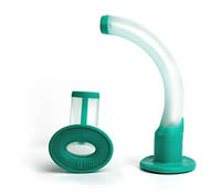 One-piece Guedel airway, size 2, ISO 8.0, green