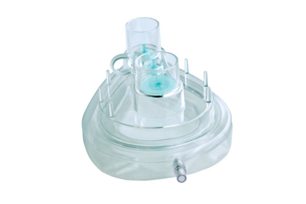 Twin ported CPAP mask adult, medium/large
