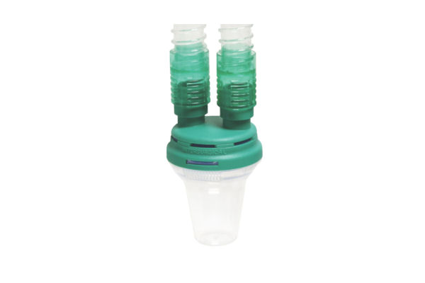 Water trap, self-sealing, medium volume